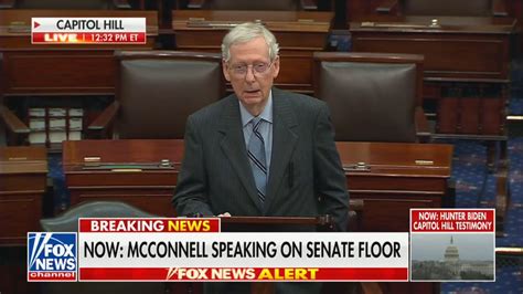 mitch mcconnell stepping down speech